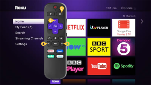 Clear the cache of your Roku device